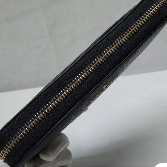 Kate Spade Black Textured Wallet